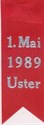 1. Mai 1989. Uster.